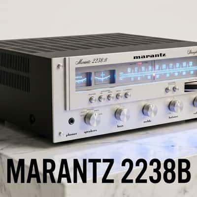 🎶✨ Marantz 2238B Vintage Stereo Receiver — Serviced by Cove Electronics, LED Dial, Cleaned & Tested image 1