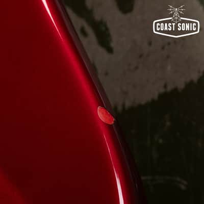 1999 Fender '62 Reissue Jaguar JG66-85MH Old Candy Red w/ Matching Headstock CIJ image 16