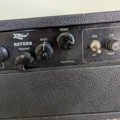 Vintage 1970s Garnet PA90 R stencil  guitar/pa amp image 3