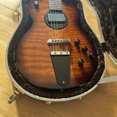 Rick Turner Guitars Model 1 Featherweight with Figured Redwood Top image 3