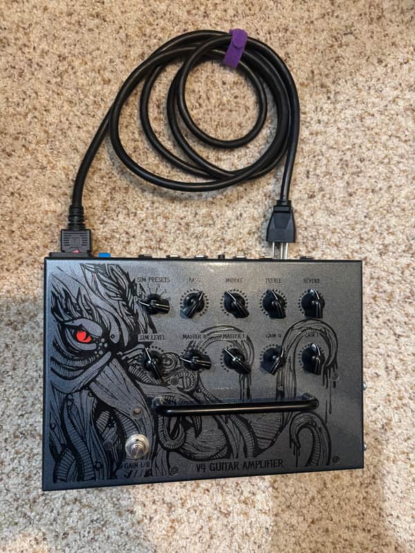 Victory Amps V4 The Kraken 2-Channel 180-Watt Hybrid Guitar Amp Pedal 2021 - Present - Blue image 1