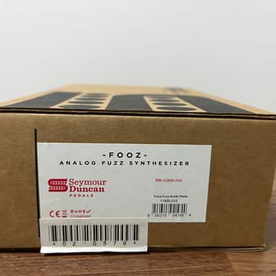 Seymour Duncan FOOZ Analog Fuzz Synthesizer Pedal - Open Box NOS image 7