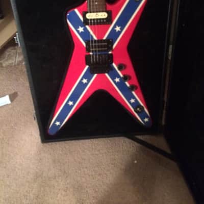 Washburn Dimebag Darrell Signature  1995 Red/rebel image 1