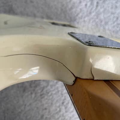 Fender Jimmie Vaughan Tex Mex Stratocaster 1996 Vintage MIM Olympic White Guitar image 12