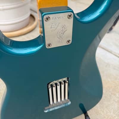 Fender Eric Johnson Stratocaster with Rosewood Fretboard 2009 - 2018 - Lucerne Aqua Firemist image 21