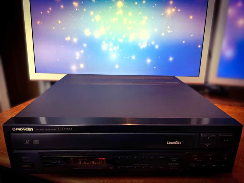 Lecteur Vidéo Pioneer Occasion Lecteur LaserDisc Pioneer CLD-S310 Avec Télécommande D'origine - Entièrement Fonctionnel - Occasion Kenwood Kdc