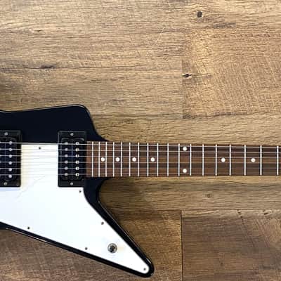2017 Gibson Explorer T Gloss Ebony Finish Electric Guitar with Original Hardshell Case image 2