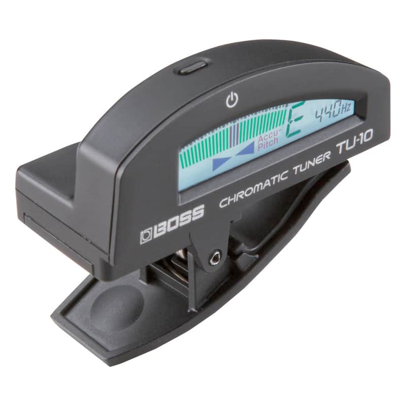 Boss TU-10 Clip-On Chromatic Guitar & Bass Tuner - Black (TU-10-BK) image 1