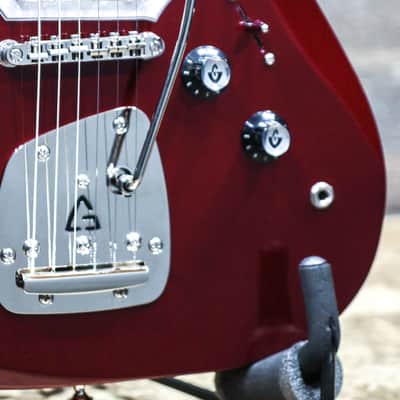 Guild Surfliner Deluxe Scarlett Red Metallic HSS Solid Body Electric Guitar image 8