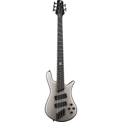 Spector NS Dimension 5 5-String Multi-Scale Bass w/ Fishman Pickups and Gig Bag - Gunmetal Gloss image 2