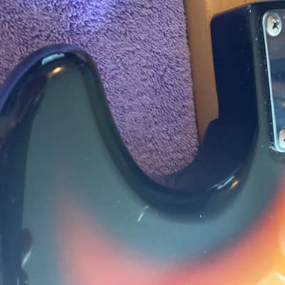Fender MIJ '62 REISSUE JAZZ BASS 1987-1988 - SUNBURST ROSEWOOD FINGERBOARD GREAT CLEAN BASS! image 16