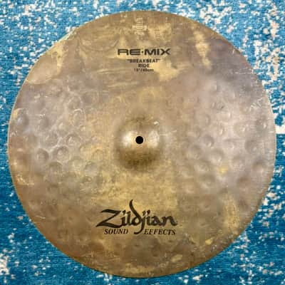 24 YEARS OLD Zildjian REMIX BREAKBEAT Ride 1749g image 1