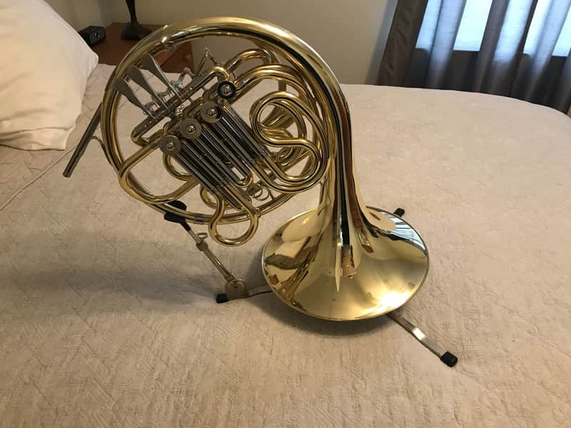 Jupiter JHR 852 Double French Horn Lacquer - Mechanically Excellent image 1