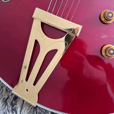 GIBSON Custom Shop Art & Historic Super 400 | 2004 | Wine Red | PRESENTS AS NEW image 14