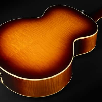 2015 Gibson Custom Shop J-185 Red Spruce - Sunset Burst | USA Mini Jumbo Limited Edition 1 / 75 "AA" Adirondack Spruce Top L.R. Baggs Pickup | CoA OHSC image 13