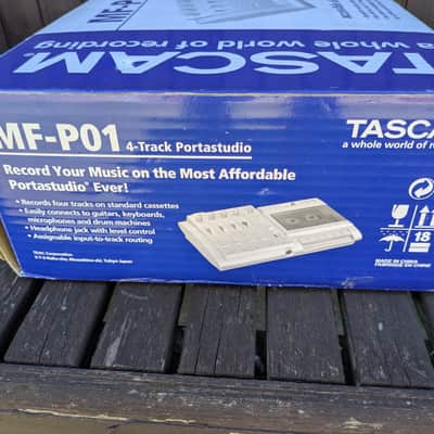 Brand New TASCAM MF-P01 Portastudio Multitrack Cassette Recorder 2000s - Silver image 14