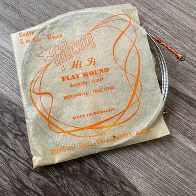 Gibson Retail display box with 10 NOS sets of 1950s Gibson Mona-Steel Strings image 19