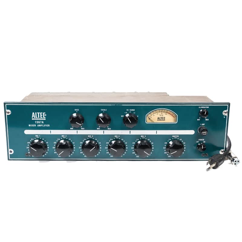 Altec 1567A Mixer Amplifier 5x1 Tube Microphone Mixer | Reverb Canada