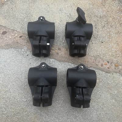 4 Roland UNBREAKABLE V Drum Rack Clamp Arm Bar Mounts T Clamps 1.5" image 1