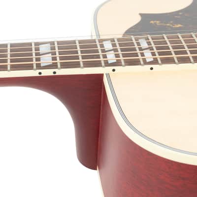Gibson Country Western Studio Natural Top Cherry Back - Satin image 9