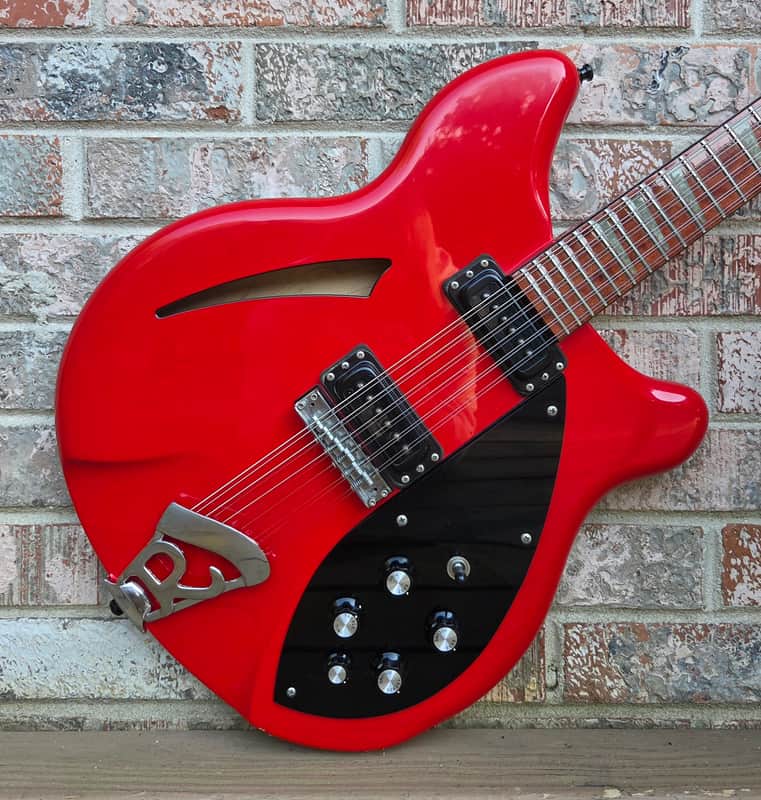 Vintage 1996 Rickenbacker 360/12 Twelve-String Electric Guitar (Ruby Red, Black Binding) w/ Original Hardshell Case! image 1