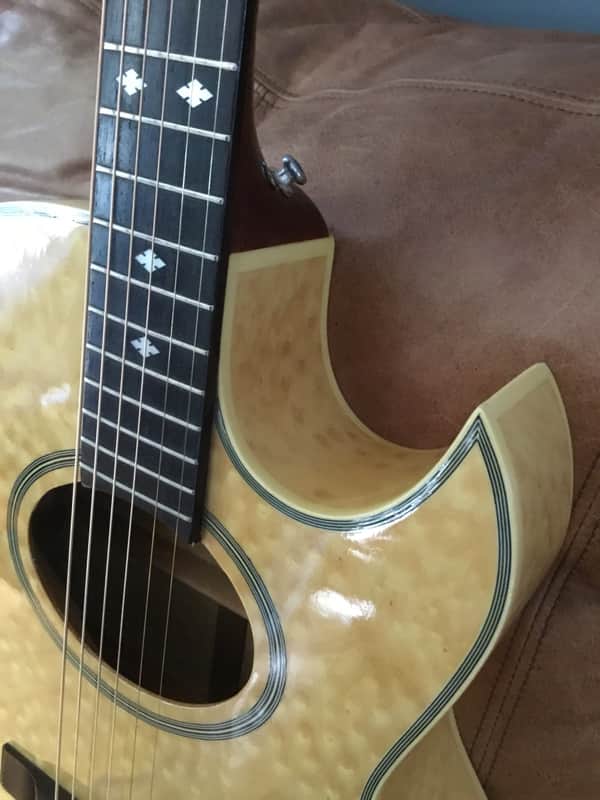 Epiphone PR7E 1993 Natural Birdseye Maple | Reverb