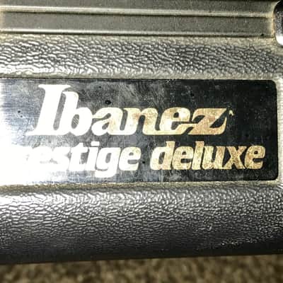 Vintage Ibanez deluxe prestige Guitar hardshell case only good shape. image 4
