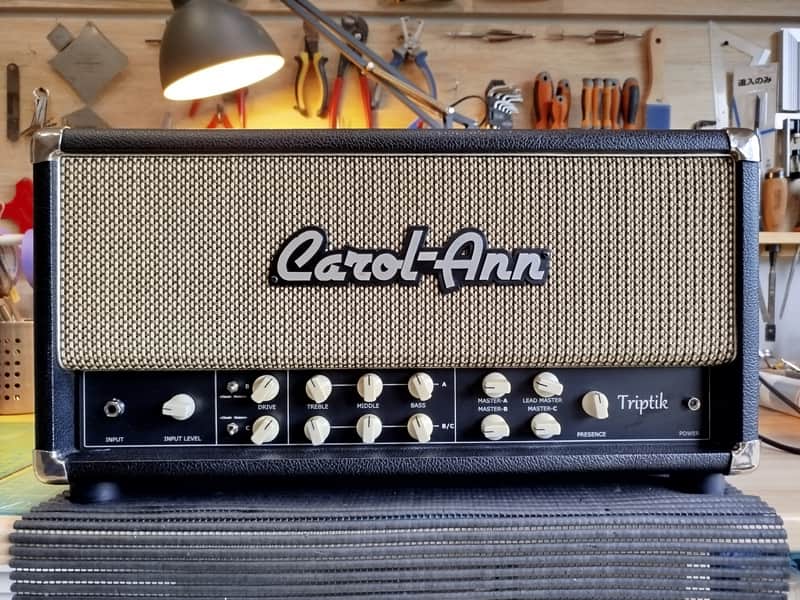 Carol Ann Triptik 50w 2014 - black tolex  salt and pepper grill image 1
