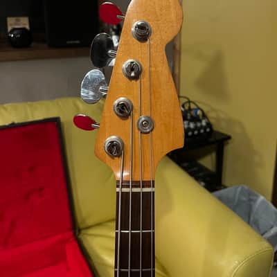 Fender Mustang Bass 1966 Olympic White image 5