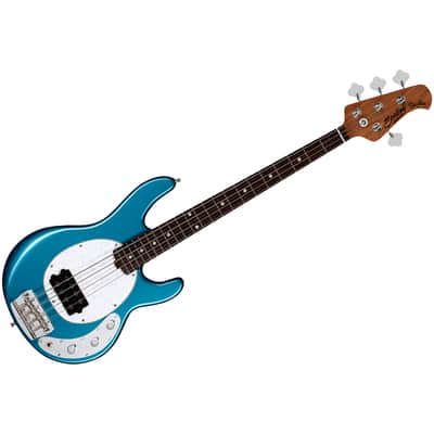 StingRay Short Scale RAYSS4 Toluca Lake Blue Sterling by Music Man image 1