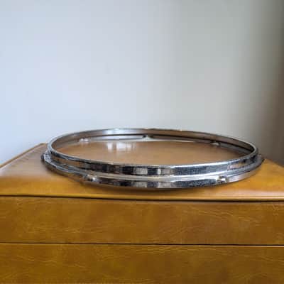 Pearl MIJ 16" 7 Lug Drum Hoop 1960s image 2