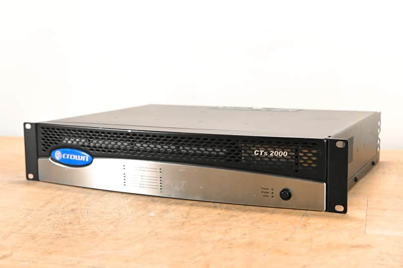 Crown CTs 2000 2-Channel 1000W Power Amplifier CG01VNS image 1