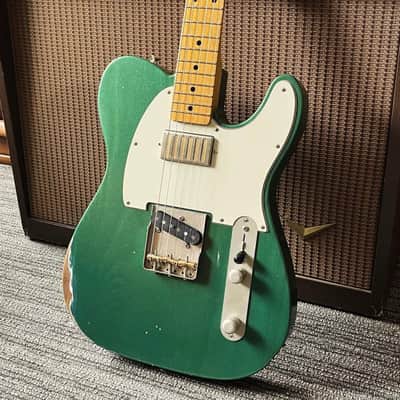 Norton Electric T5 Custom Telecaster - Sherwood Green image 10