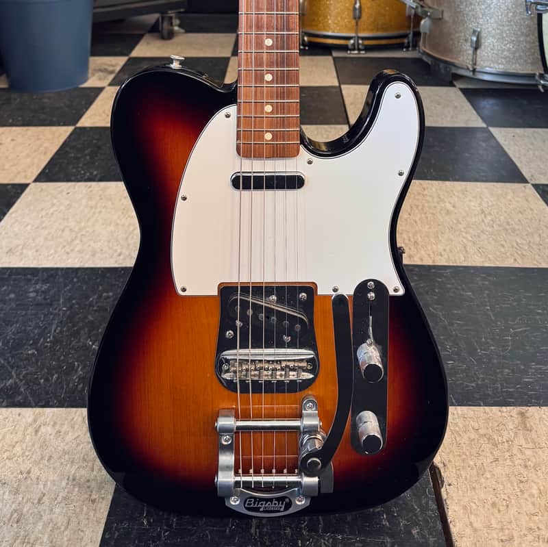 Fender Vintera 60s Telecaster with Bigsby 2019 - Sunburst image 1