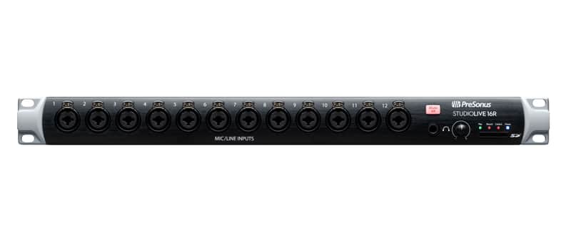 PreSonus StudioLive 16R 16-Channel Rackmount Digital Mixer 2017 - Present - Black image 1