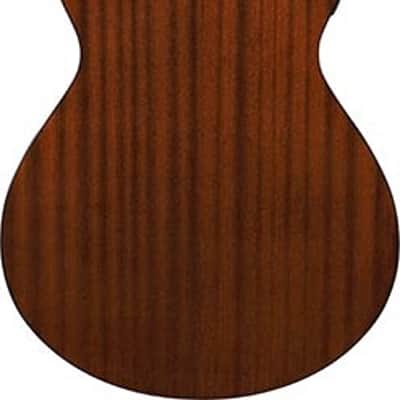 Ibanez AEGB25E TKH Acoustic Electric Bass. Transparent Black Burst High Gloss image 4