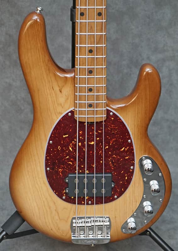 Ernie Ball Music Man StingRay Special H Bass Guitar Hot Honey Finish - W/Setup & Mono Case image 1