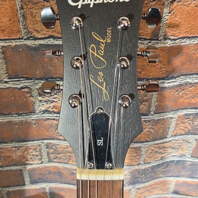 Epiphone 2019 Les Paul Melody Maker E1 (Les Paul SL) Satin Ebony w/ Original Gig Bag image 3