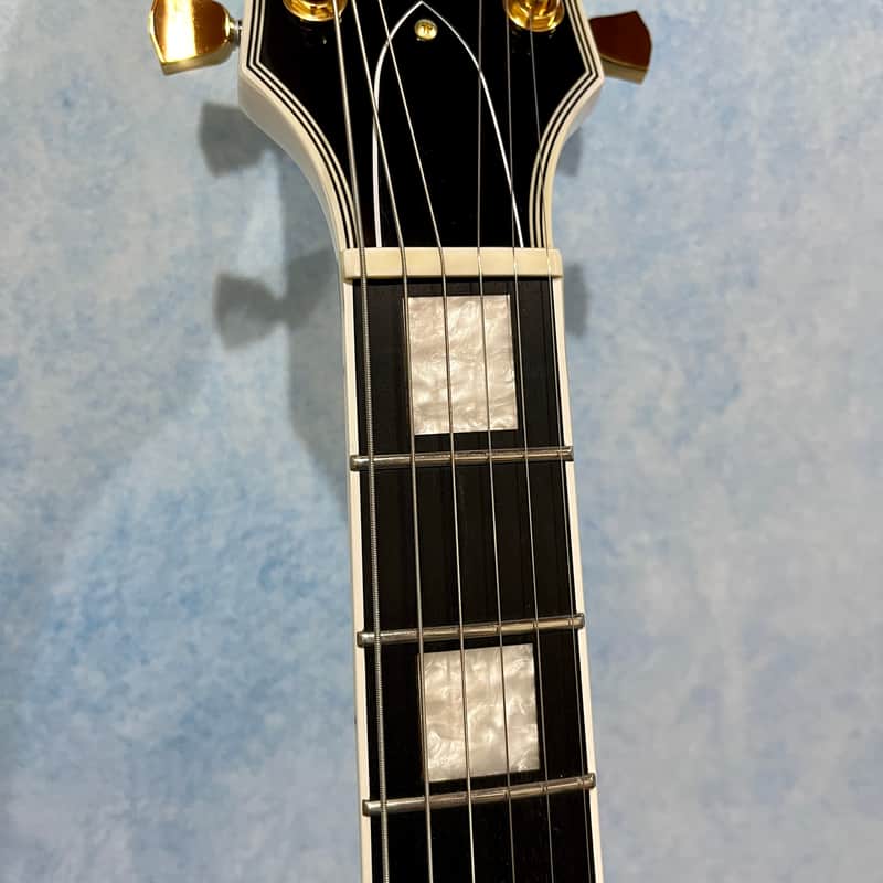 Edwards by ESP E-LP-130-CD Custom 2021 White Made in Japan Les