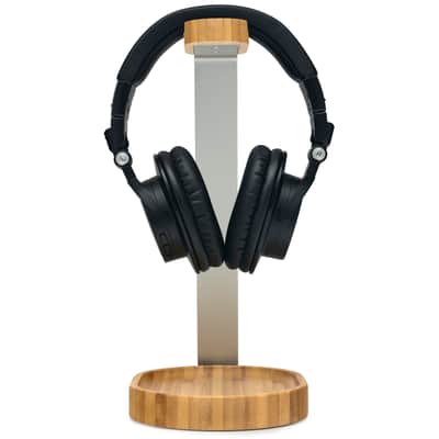Knox Gear Wooden Headphone Stand (Bamboo Brown) image 11