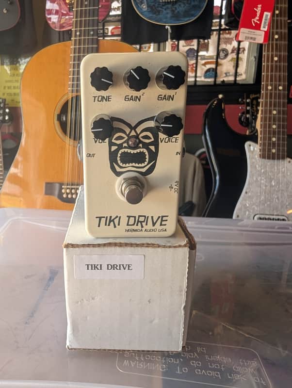 Hermida Audio Tiki drive elliot Easton overdrive pedal image 1