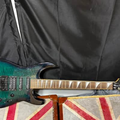 Jackson Dinky XL Professional Electric Guitar MIJ Japan Green image 1