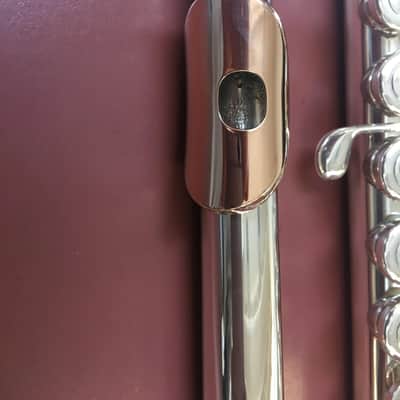 Vintage 1963 W.S Haynes Handmade Solid Silver Flute, New Pads, with 14K Gold Lip; with Case image 5