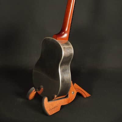 National NRP Concert Ukulele Rubbed Steel Resonator image 7