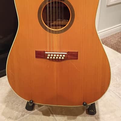 Share 1971 Goya (Levin) GG-5 "Goliath' 12-string guitar and case. Made in Sweden. image 5