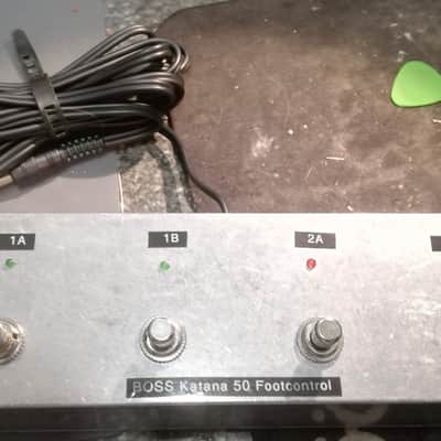 Custom Boss katana 50 footswitch Alu image 2