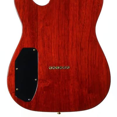 1992 Fender Custom Shop Set Neck Country Artist Telecaster QUILT Sunset Orange Transparent --VERY RARE TELE image 15