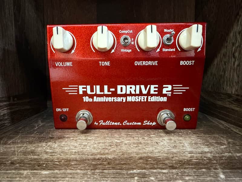 Fulltone Full-Drive 2 10th Anniversary MOSFET Overdrive | Reverb