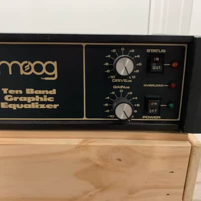 Moog MKG Ten Band Graphic Equalizer 1970s - Black image 4