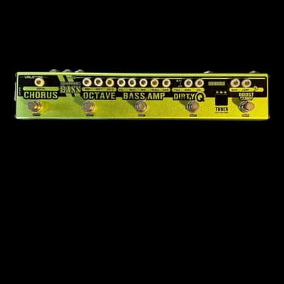 Valeton VES-2 Dapper Bass Multi Effects Strip 2010s - Green X7087 image 2